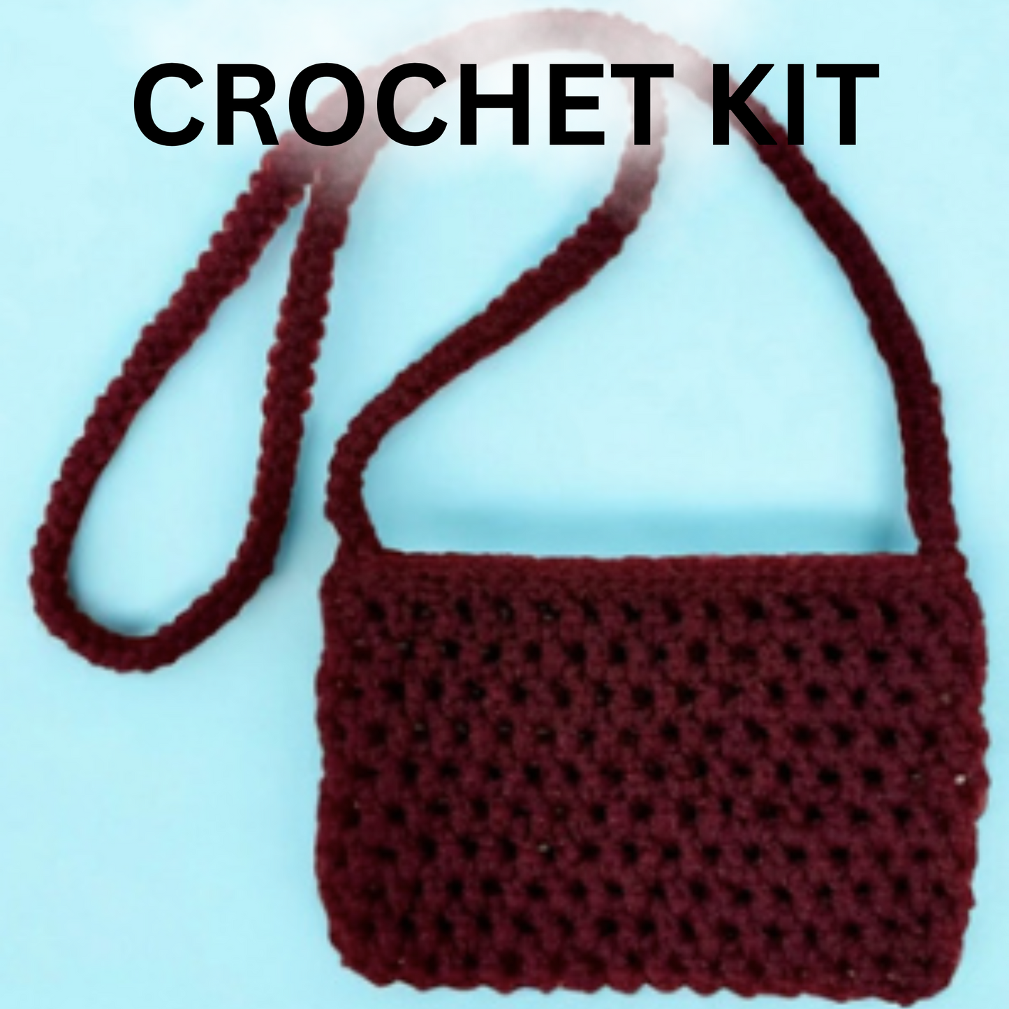 CROCHET KIT: Ugly Night Bag