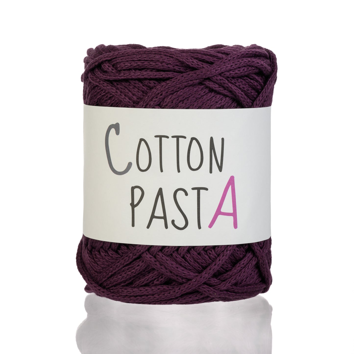 Coma Cotton Yarn in Beet Color