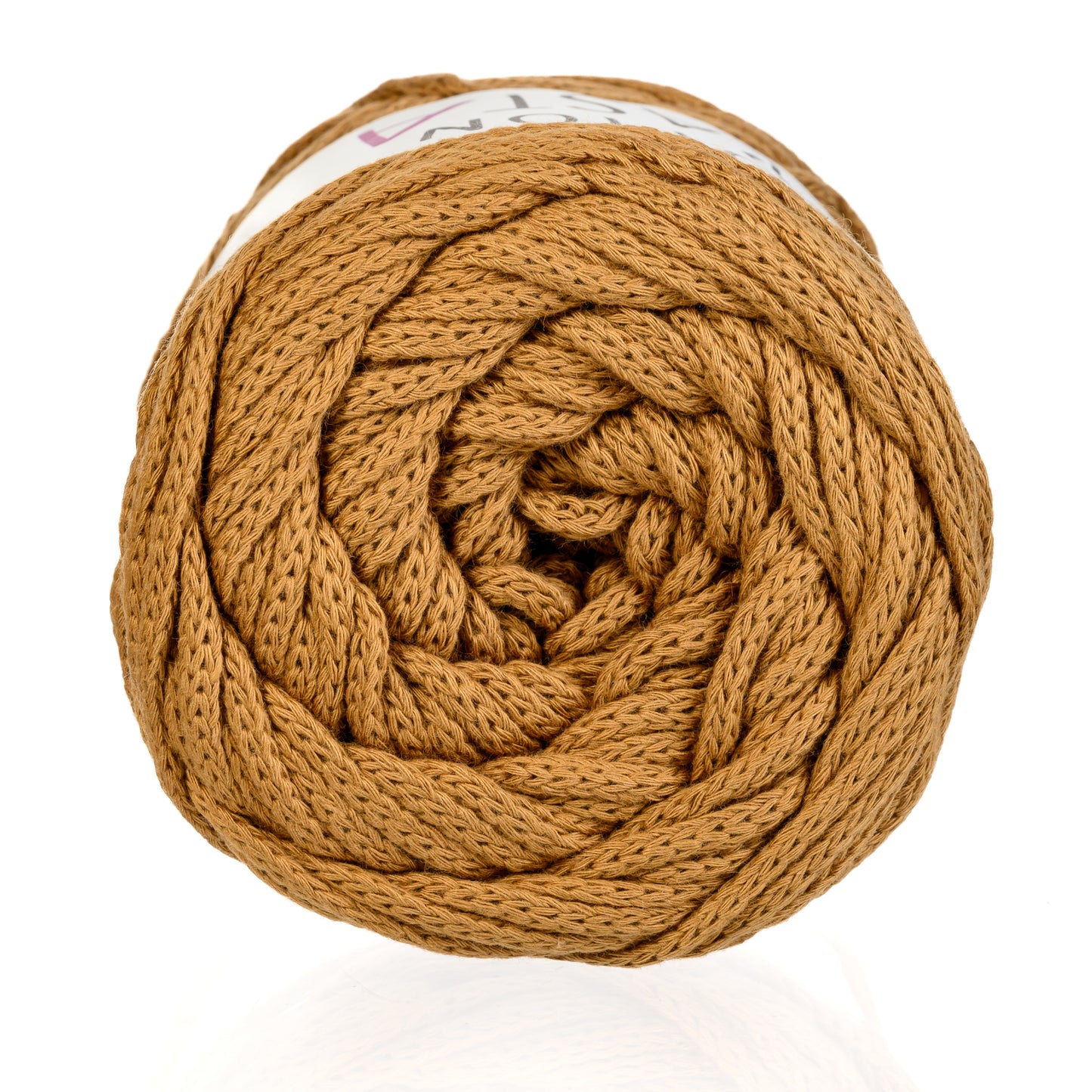 Coma Cotton Yarn in Toast Color Detail View