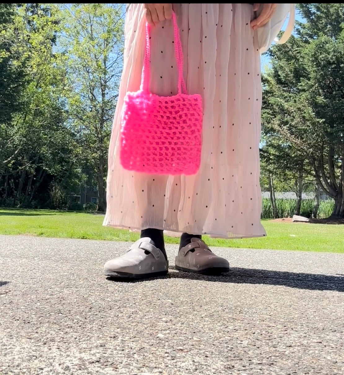 UGLY-day bag (hot pink)