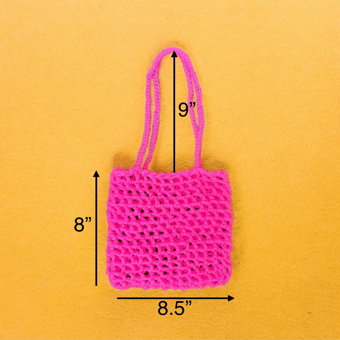 UGLY-day bag (hot pink)
