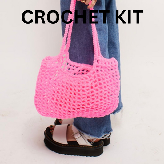 CROCHET KIT: Ugly Beach Bag