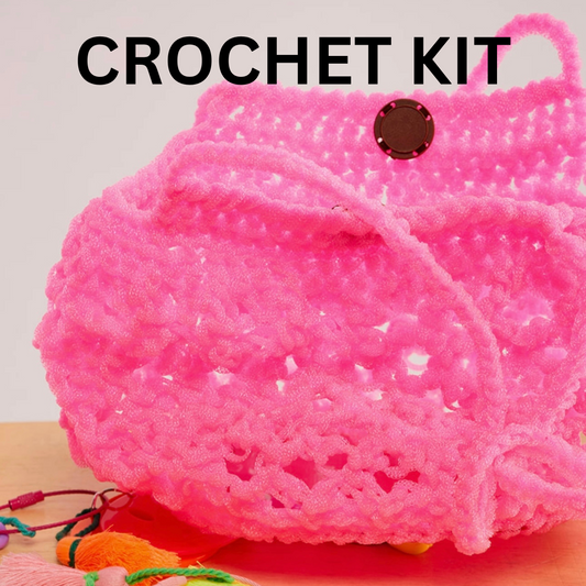 CROCHET KIT: Ugly Love Knot Bag