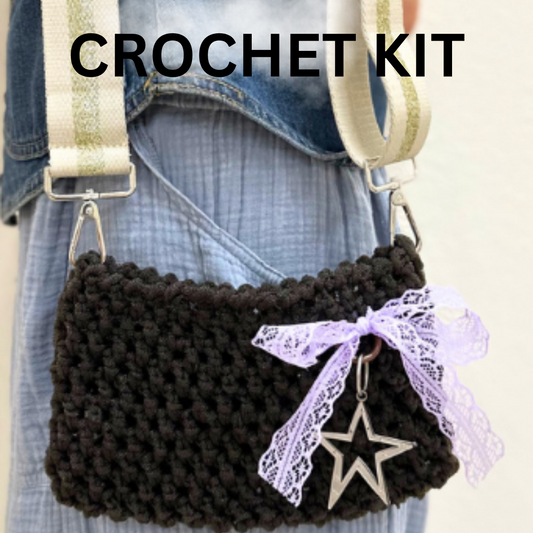 CROCHET KIT: Ugly Night Bag