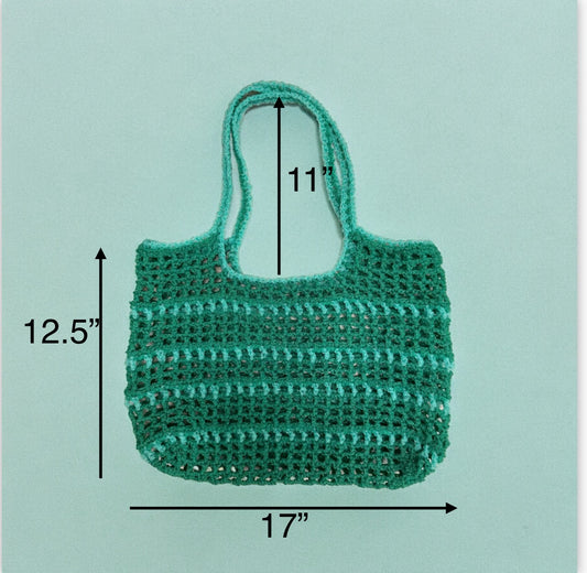 UGLY-beach bag (green)
