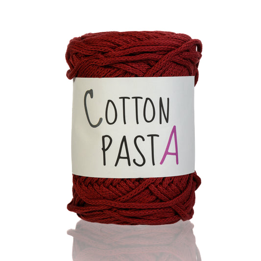 Coma Cotton Yarn in Crimson Color