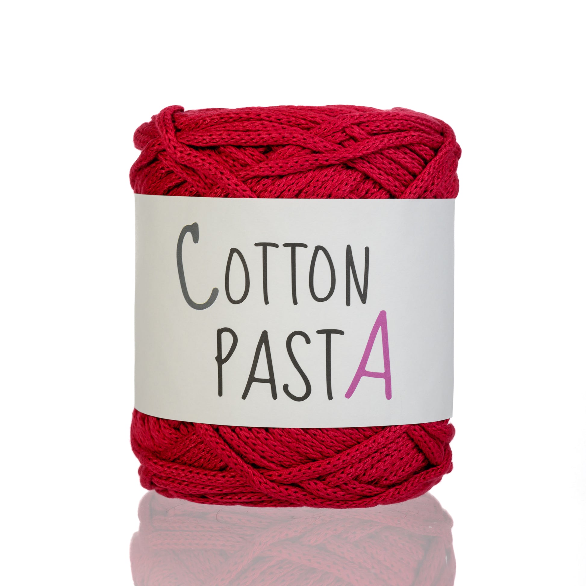 Coma Cotton Yarn in Raspberry Color