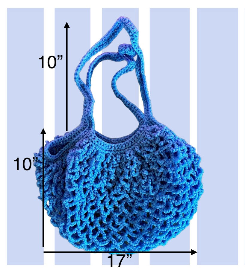 UGLY-basket bag (blue Jean)